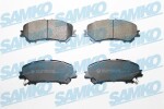 SAMKO Piduriklotsi komplekt,  ketaspidur 5SP2151