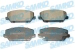 SAMKO Piduriklotsi komplekt,  ketaspidur 5SP2165