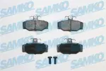 SAMKO Комплект тормозных колодок,  дисковый тормоз 5SP217
