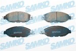 SAMKO Piduriklotsi komplekt,  ketaspidur 5SP2185