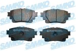SAMKO Piduriklotsi komplekt,  ketaspidur 5SP2202