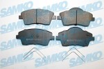 SAMKO Piduriklotsi komplekt,  ketaspidur 5SP2204