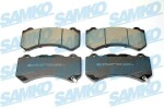 SAMKO Piduriklotsi komplekt,  ketaspidur 5SP2215