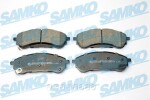 SAMKO Piduriklotsi komplekt,  ketaspidur 5SP2249