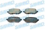 SAMKO Piduriklotsi komplekt,  ketaspidur 5SP2265