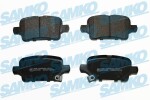 SAMKO Piduriklotsi komplekt,  ketaspidur 5SP2276