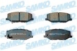 SAMKO Piduriklotsi komplekt,  ketaspidur 5SP2279