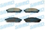 SAMKO Piduriklotsi komplekt,  ketaspidur 5SP2284