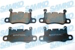 SAMKO Piduriklotsi komplekt,  ketaspidur 5SP2322