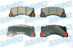 SAMKO Piduriklotsi komplekt,  ketaspidur 5SP2346