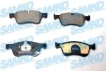 SAMKO Piduriklotsi komplekt,  ketaspidur 5SP2387
