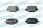 SAMKO Piduriklotsi komplekt,  ketaspidur 5SP2388