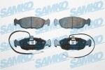 SAMKO Piduriklotsi komplekt,  ketaspidur 5SP450