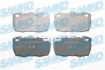 SAMKO Piduriklotsi komplekt,  ketaspidur 5SP626