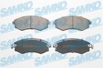 SAMKO Piduriklotsi komplekt,  ketaspidur 5SP640