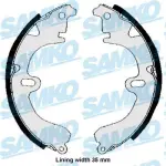 SAMKO Piduriklotside komplekt 84530