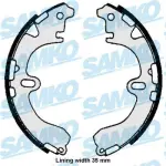 SAMKO Piduriklotside komplekt 86720