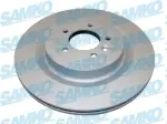 SAMKO Тормозной диск TOTAL COATED A4024VR