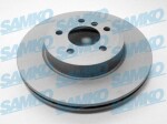 SAMKO Тормозной диск TOTAL COATED B2002VR