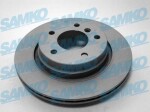 SAMKO Тормозной диск TOTAL COATED B2547VR