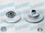 SAMKO Piduriketas LPR HUB BRAKE DISC LINE - FULL COATED R1049PRCA