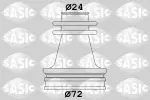 SASIC Kaitsekummikomplekt,  veovõll 4003462
