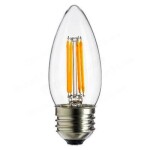 LED FILAMENT C35 4W E27