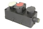 kaitsmepesa (koos one outlet) ADAPTER 1X5P+1X7P+1X15P sobib: SCHMITZ