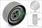 Schaeffler INA Pingutusrull,  Hammasrihm 531 0103 20