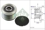 Schaeffler INA Generaatori sidur (vabakäik) 535 0102 10