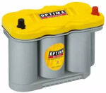 Aku OPTIMA 12V 66Ah 845A AGM Orbital; (EN) YELLOW -+ 310x172x219 B01 - kinnitusäärik 10,5 mm (süvatsükli)