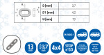 lumeketid off-road cars VERIGA, o-NORM sertifikaat 235/65-19; 235/75-17; 235/85-16; 245/50-20; 245/55-19; 255/55-19; 255/60-18; 255/75-16; 265/35-22; 265/40-21; 265/45-20; 265/50-19; 265/55-18; 265/