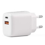 Seina kiirlaadija USB+USB-C 20W 230V PCH PRO-09