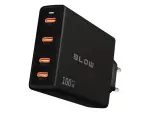 Seinalaadija USB-Cx4 PD 100W GAN must