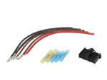 SENCOM 10004 / electric wires for headlights (195mm, number of terminals: 2, with connector, heat shrinkable) suitable for: iveco daily iii, daily iv, daily v, mercedes a (w169), b sports tourer (w245), c (w203) 0.7-electric 07.91-