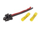 SENCOM 10129 / electrical wires for resistor (100mm, number of terminals: 2) suitable for: alfa romeo 156, 159, brera suitable for: alfa romeo 147, 156, 159, brera, gt, gtv, spider, renault espace iv, laguna ii, vel satis 1.6-3.5 09.94-
