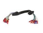 SENCOM 1014562 / electrical wires for the tailgate (300mm, number of terminals: 11, with cover) suitable for: audi 100 c4, a6 c4 1.8-4.2 12.90-12.97