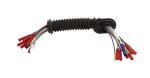 SENCOM 1510401 / electrical wires with windshield washer hose (250mm, number of terminals: 10, with cover, with hose, left) fits: vw golf iv 1.4-3.2 08.97-03.07