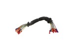 SENCOM 8882312 / electrical wires with windshield washer fluid hose, for the tailgate (350mm, number of terminals: 12, with cover, with hose) suitable for: skoda octavia i 1.4-2.0 07.98-12.10