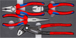 Tangid Knipex Basic komplekt 4 osa, tööriistakärule