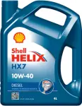 4L mootoriõli poolsünt 10W40  SHELL HELIX diisel HX7