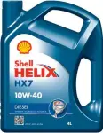 SHELL  Моторное масло Helix HX7 Diesel 10W-40 4л 550046310