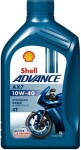 SHELL Mootoriõli Advance 4T AX7 10W-40 (SM/MA2) 1l 550053815