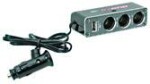 Sigaretisüütaja jagaja 12V 3 pesa + 1 USB pesa