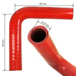 veelõdvik universaalne nurk 90 silikoon 25X150X150MM