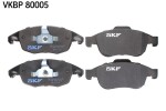 SKF Vertevo Piduriklotsi komplekt,  ketaspidur VKBP 80005
