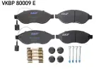 SKF Vertevo Piduriklotsi komplekt,  ketaspidur VKBP 80009 E