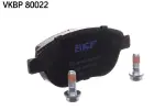 SKF Piduriklotsi komplekt,  ketaspidur VKBP 80022