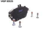 SKF Piduriklotsi komplekt,  ketaspidur VKBP 80028