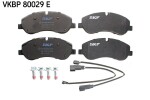 SKF Vertevo Piduriklotsi komplekt,  ketaspidur VKBP 80029 E